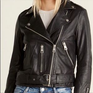NWT Walter Baker Kelsey Leather Moto Jacket XS